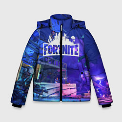 Куртка зимняя для мальчика Fortnite Studio, цвет: 3D-черный
