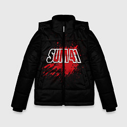 Куртка зимняя для мальчика Sum 41: Hot Blood, цвет: 3D-черный