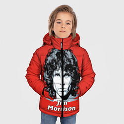 Куртка зимняя для мальчика Jim Morrison, цвет: 3D-черный — фото 2
