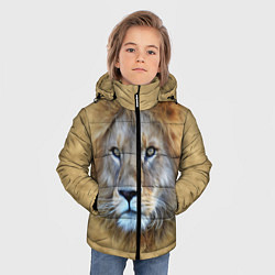 Куртка зимняя для мальчика Песчаный лев, цвет: 3D-светло-серый — фото 2