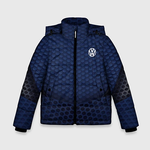 Зимняя куртка для мальчика Volkswagen: Sport Motors / 3D-Черный – фото 1