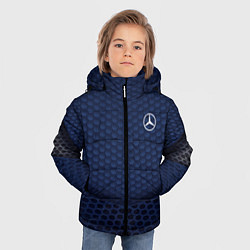 Куртка зимняя для мальчика Mercedes: Sport Motors, цвет: 3D-светло-серый — фото 2