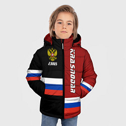 Куртка зимняя для мальчика Krasnodar, Russia, цвет: 3D-красный — фото 2