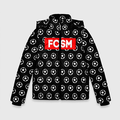 Зимняя куртка для мальчика FCSM Supreme / 3D-Черный – фото 1