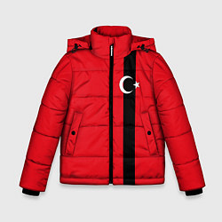 Куртка зимняя для мальчика Турция, цвет: 3D-черный