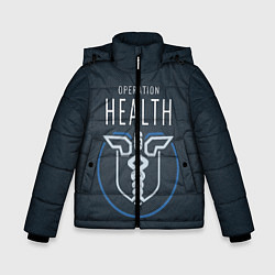 Куртка зимняя для мальчика R6S: Operation Health, цвет: 3D-красный