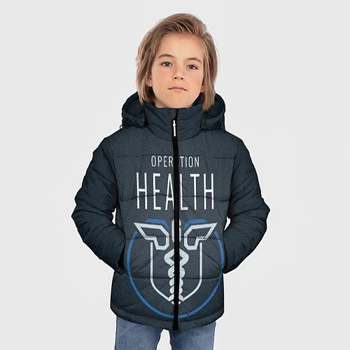Зимняя куртка для мальчика R6S: Operation Health / 3D-Красный – фото 3