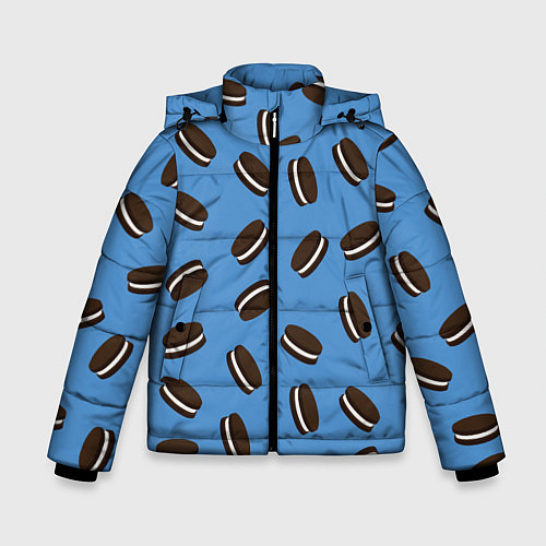 Зимняя куртка для мальчика Oreo / 3D-Черный – фото 1