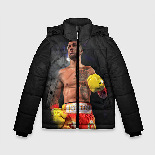 Зимняя куртка для мальчика Vasyl Lomachenko / 3D-Черный – фото 1