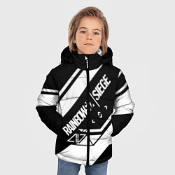 Куртка зимняя для мальчика RAINBOW SIX SIEGE R6S, цвет: 3D-светло-серый — фото 2