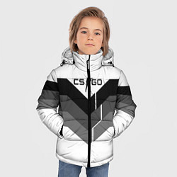Куртка зимняя для мальчика CS:GO Shade of Grey, цвет: 3D-светло-серый — фото 2