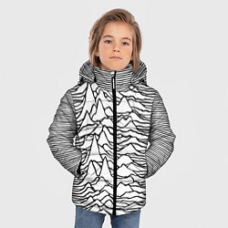 Куртка зимняя для мальчика White Pleasures, цвет: 3D-черный — фото 2
