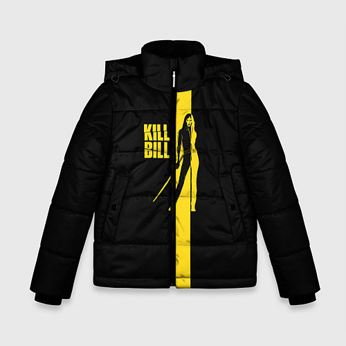 Зимняя куртка для мальчика Kill Bill / 3D-Красный – фото 1