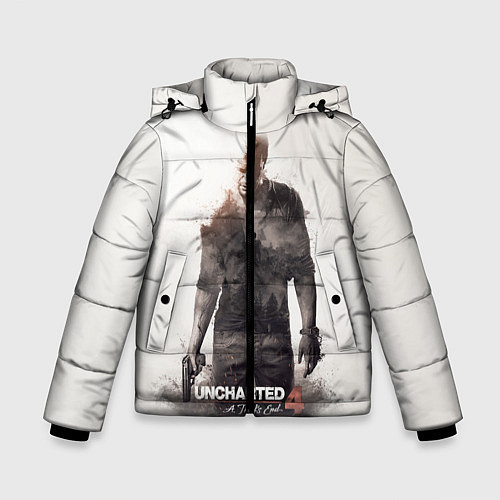 Зимняя куртка для мальчика Uncharted 4: Nathan / 3D-Черный – фото 1