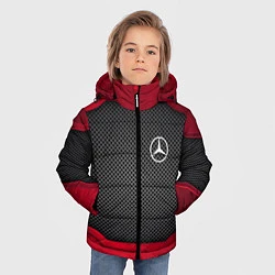 Куртка зимняя для мальчика Mercedes Benz: Metal Sport, цвет: 3D-черный — фото 2