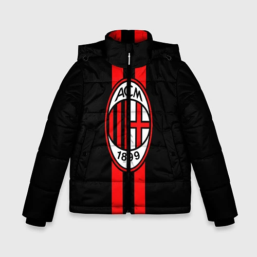 Зимняя куртка для мальчика AC Milan 1899 / 3D-Черный – фото 1