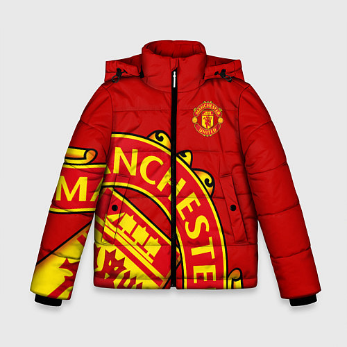 Зимняя куртка для мальчика FC Man United: Red Exclusive / 3D-Черный – фото 1