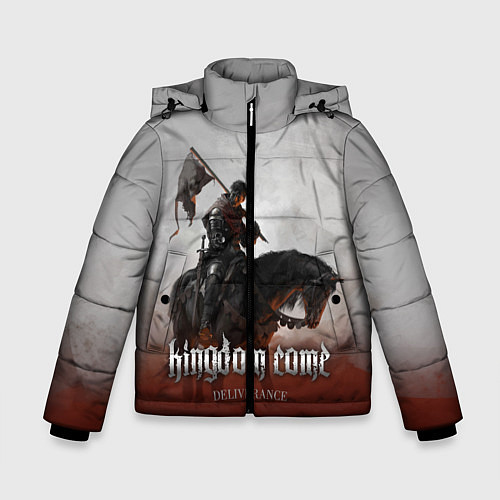 Зимняя куртка для мальчика Kingdom Come: Knight Henry / 3D-Черный – фото 1