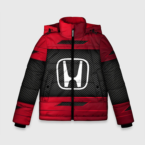 Зимняя куртка для мальчика Honda Sport / 3D-Черный – фото 1