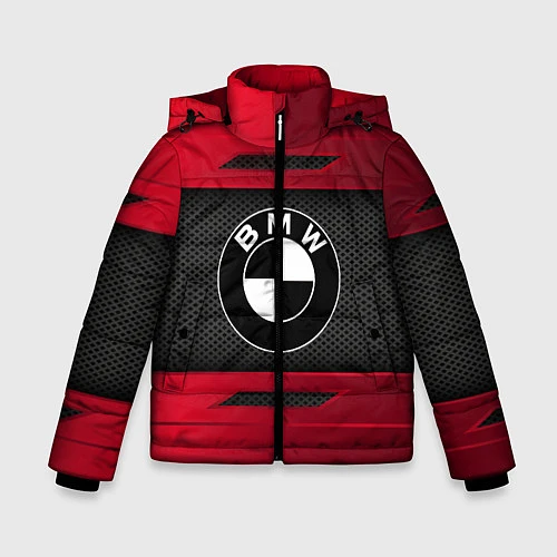 Зимняя куртка для мальчика BMW SPORT / 3D-Черный – фото 1
