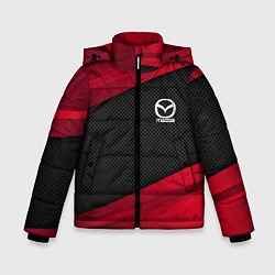 Куртка зимняя для мальчика Mazda: Red Sport, цвет: 3D-черный