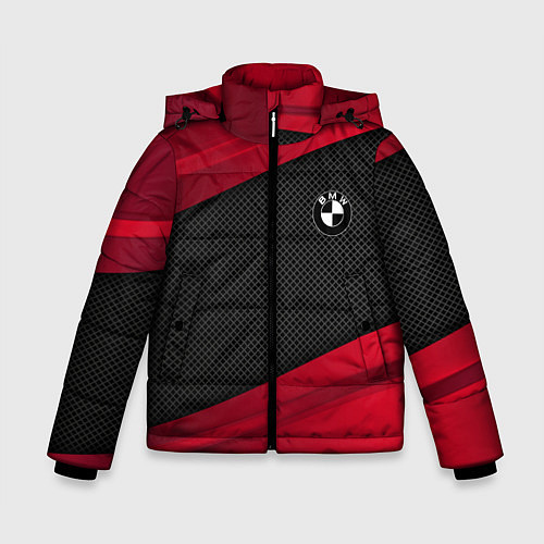 Зимняя куртка для мальчика BMW Sport / 3D-Черный – фото 1