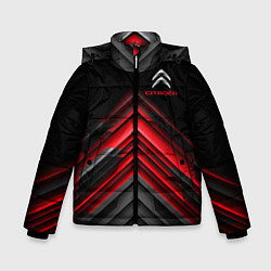 Куртка зимняя для мальчика Citroen: Red sport, цвет: 3D-светло-серый