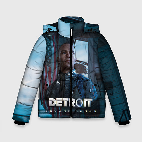 Зимняя куртка для мальчика Detroit: Markus / 3D-Черный – фото 1