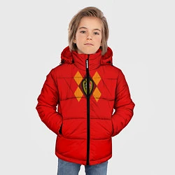 Куртка зимняя для мальчика Belgium Team: Home WC-2018, цвет: 3D-красный — фото 2