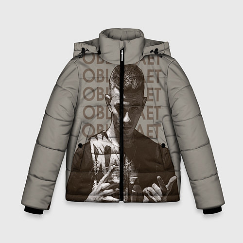 Зимняя куртка для мальчика OBLADAET / 3D-Черный – фото 1
