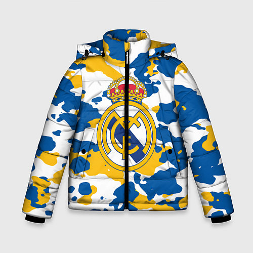 Зимняя куртка для мальчика Real Madrid: Camo / 3D-Черный – фото 1