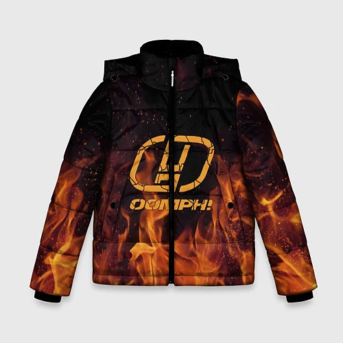 Зимняя куртка для мальчика OOMPH! / 3D-Черный – фото 1