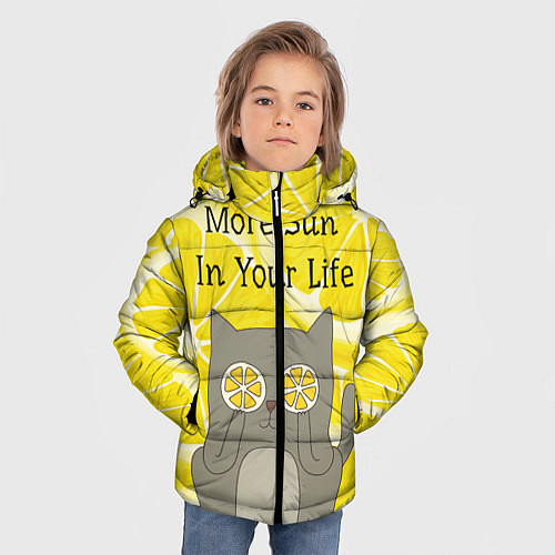 Зимняя куртка для мальчика More Sun In Your Life / 3D-Красный – фото 3