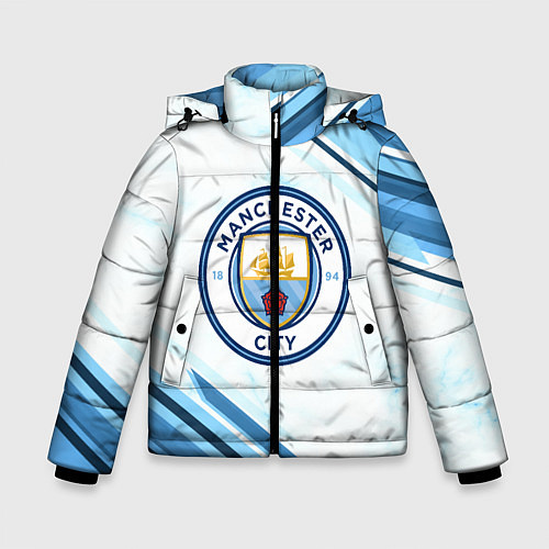 Зимняя куртка для мальчика Manchester city / 3D-Черный – фото 1