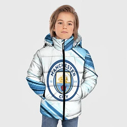 Куртка зимняя для мальчика Manchester city, цвет: 3D-черный — фото 2