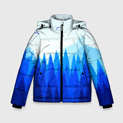 Куртка зимняя для мальчика Firewatch: Cold Wood, цвет: 3D-черный