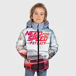 Куртка зимняя для мальчика Need for Speed: Payback, цвет: 3D-светло-серый — фото 2