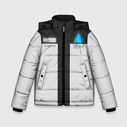 Куртка зимняя для мальчика RK900: Become Human, цвет: 3D-светло-серый