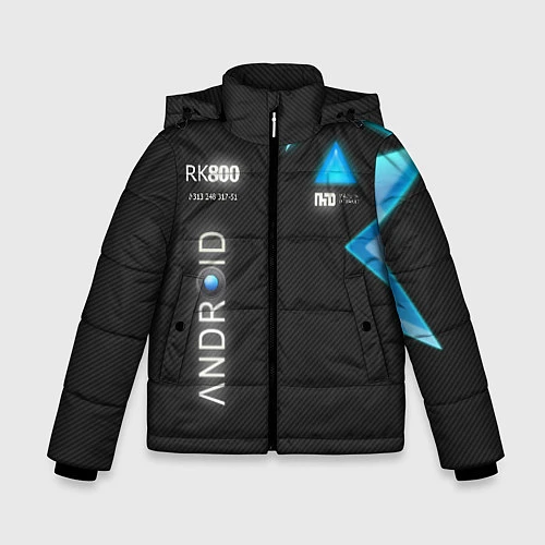 Зимняя куртка для мальчика Detroit: Android RK800 / 3D-Черный – фото 1