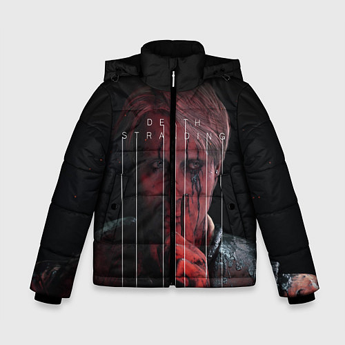 Зимняя куртка для мальчика Death Stranding / 3D-Черный – фото 1