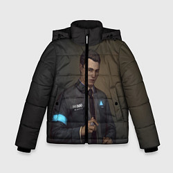 Куртка зимняя для мальчика Mr. Connor, цвет: 3D-светло-серый