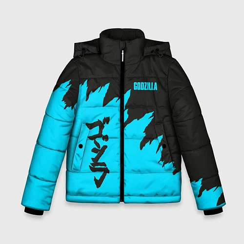 Зимняя куртка для мальчика GODZILLA / 3D-Черный – фото 1
