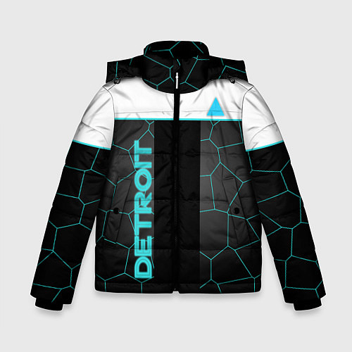 Зимняя куртка для мальчика Detroit Human / 3D-Черный – фото 1