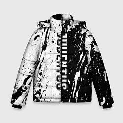 Куртка зимняя для мальчика JUVENTUS BIANCONERI, цвет: 3D-черный