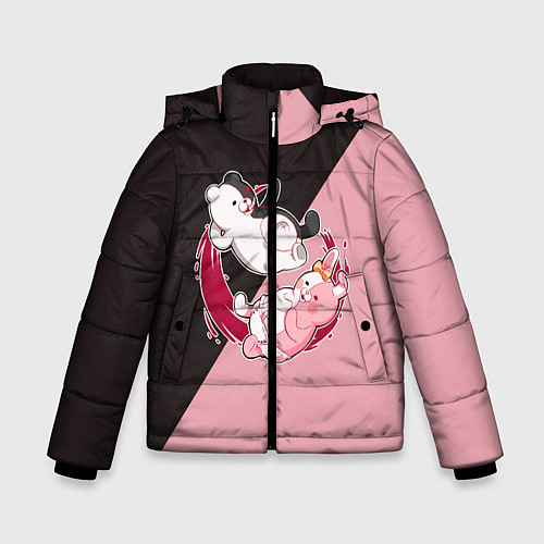 Зимняя куртка для мальчика MONOKUMA X MONOMI / 3D-Черный – фото 1