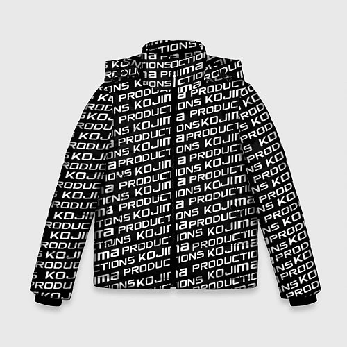 Зимняя куртка для мальчика Kojima Productions / 3D-Черный – фото 1