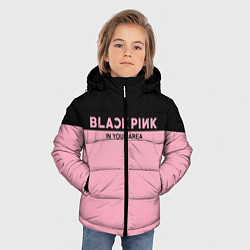 Куртка зимняя для мальчика Black Pink: In Your Area, цвет: 3D-черный — фото 2