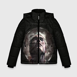 Куртка зимняя для мальчика Death Stranding: Mads Mikkelsen, цвет: 3D-черный