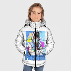 Куртка зимняя для мальчика Fortnite Street Art, цвет: 3D-черный — фото 2