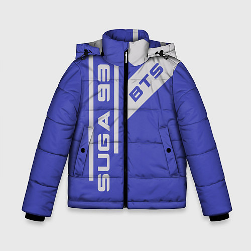 Зимняя куртка для мальчика BTS: Suga 93 / 3D-Черный – фото 1